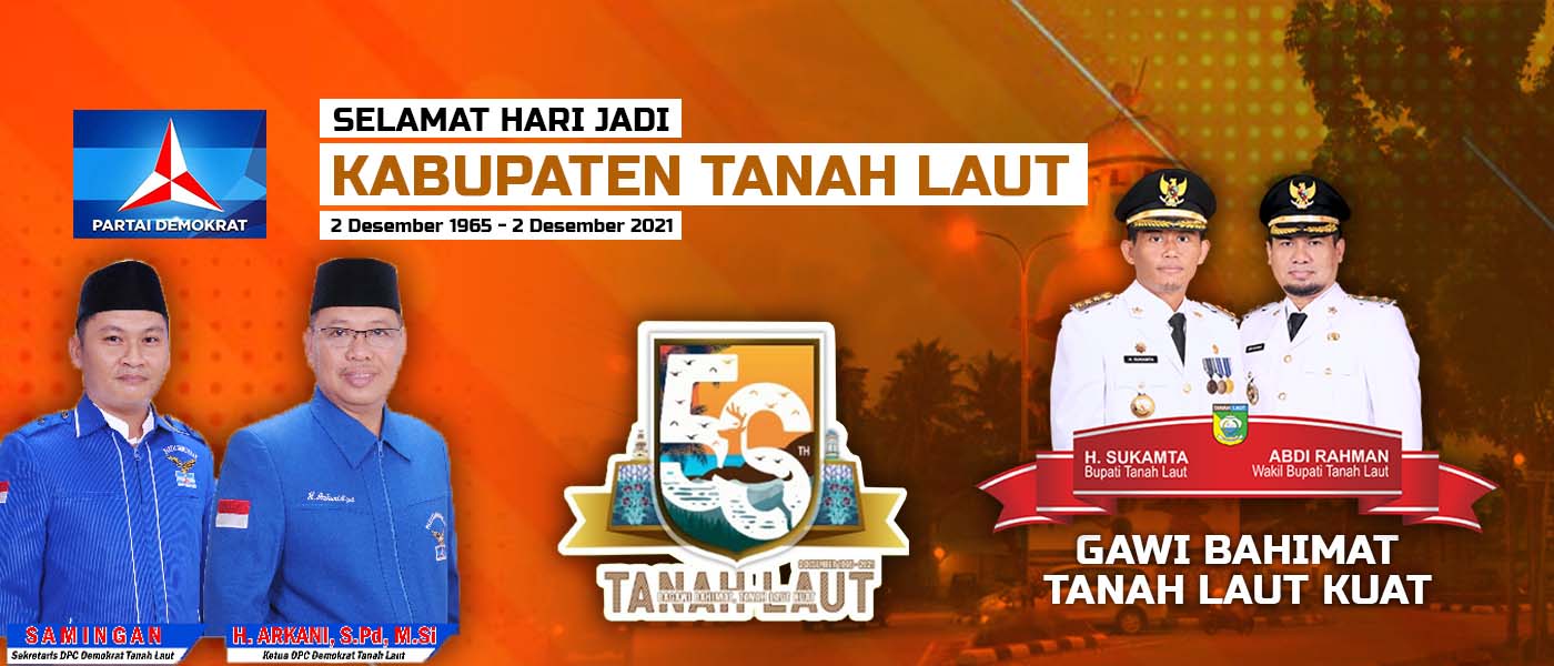 HARI JADI TANAH LAUT - DEMOKRAT