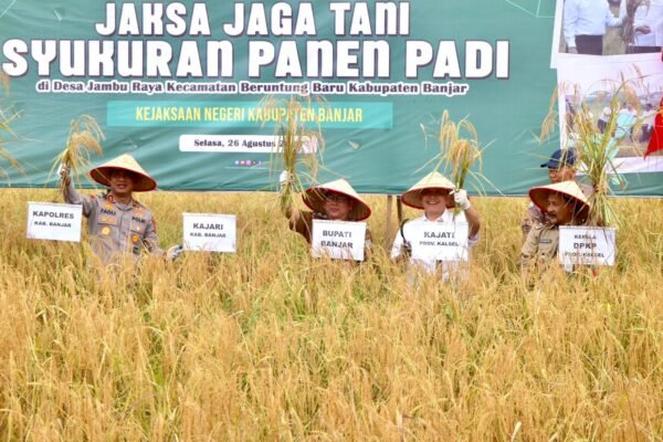 Pemkab Banjar Apresiasi Kejaksaan Lewat Program Jaksa Jaga Tani