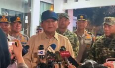 Presiden Prabowo Tinjau Karhutla Kalteng, Kodam Tambun Bungai Langsung Bergerak